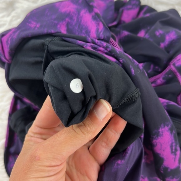 Lululemon Hit Your Stride Skirt Breezie Regal Plum Black / Black - Picture 10 of 10